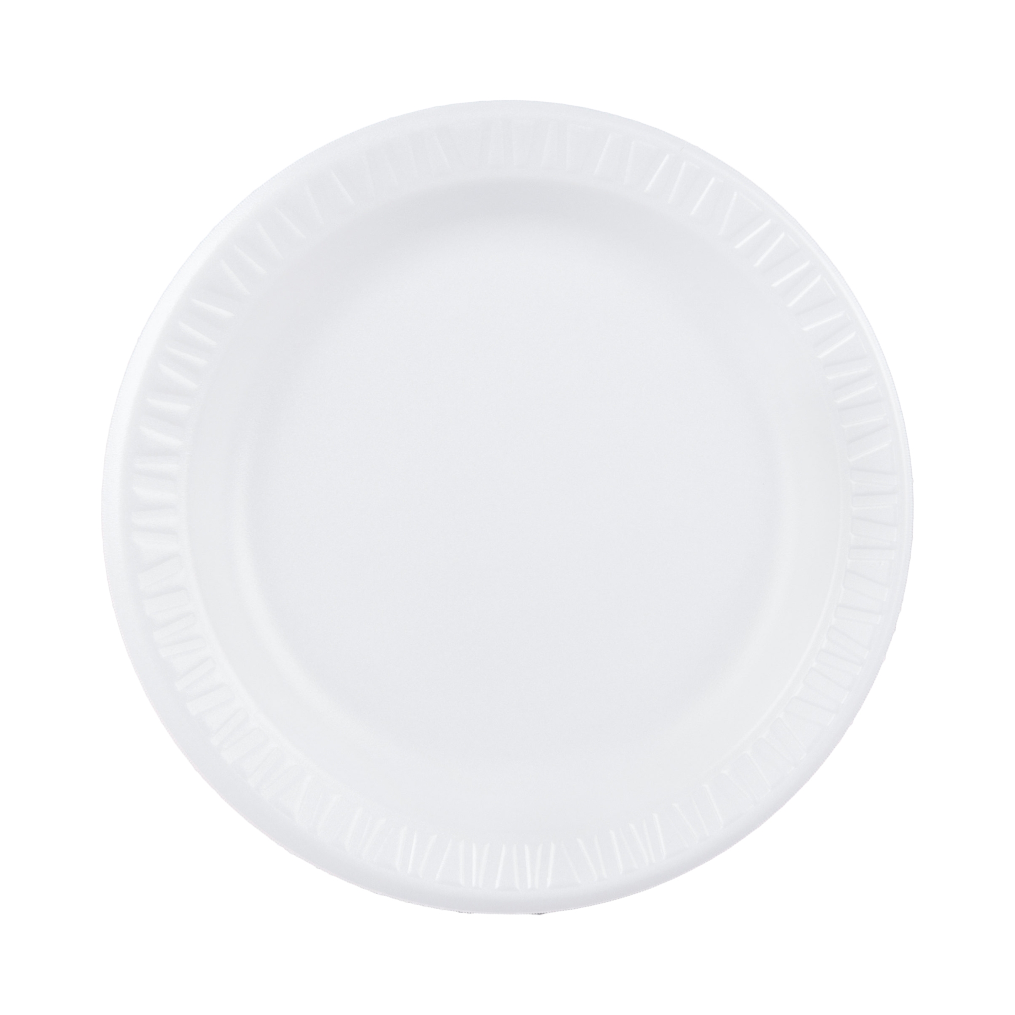 Plate Plate Dart® Concorde® White Single Use Non-Laminated Foam 9 Inch Diameter (125/PK 4PK/CS) by RJ Schinner Co  ID 9PWCR